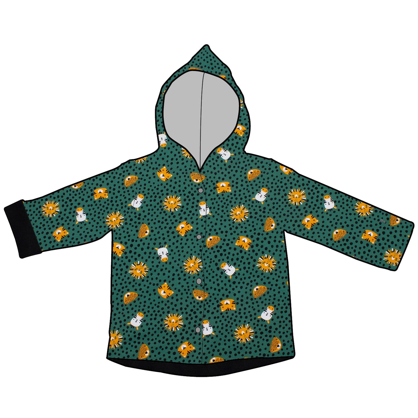 Kinder Wendejacke Übergangsjacke Afrikatiere