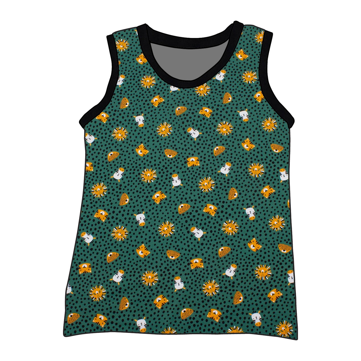Kinder Unterhemd / Tanktop Afrikatiere