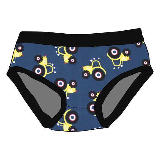 Kinder Unterhose Trecker dunkelblau