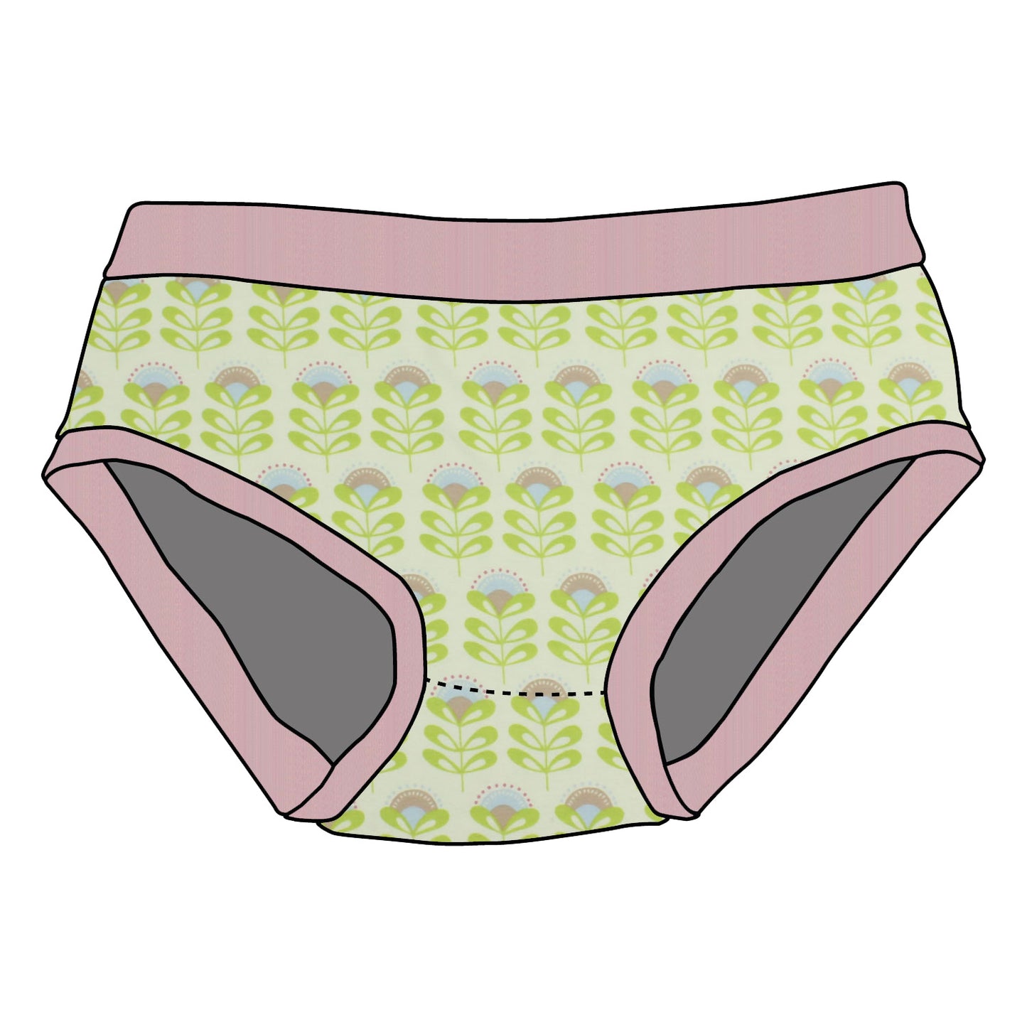 Kinder Unterhose Kleine Blumen
