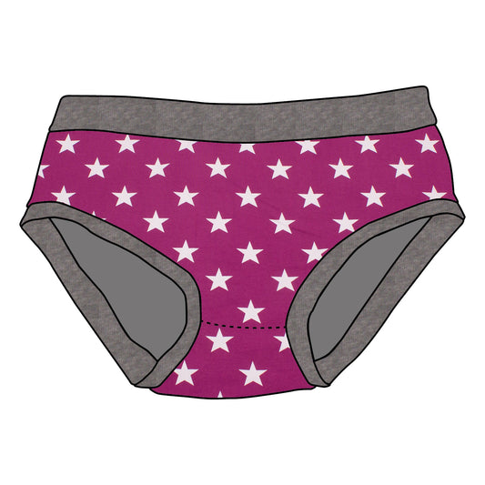 Kinder Unterhose Sterne beere