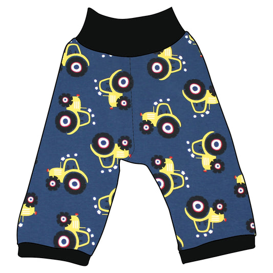 Kinder 3/4 Caprihose Sommerhose Trecker dunkelblau