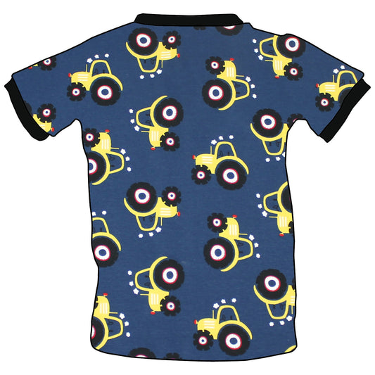Kinder T-Shirt Trecker dunkelblau