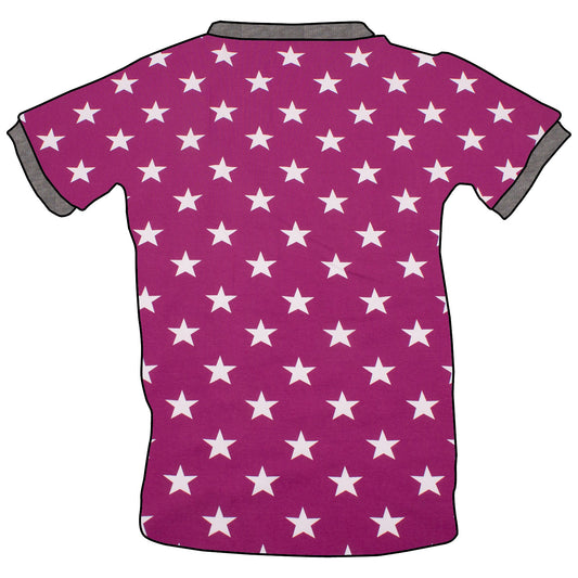 Kinder T-Shirt Sterne beere