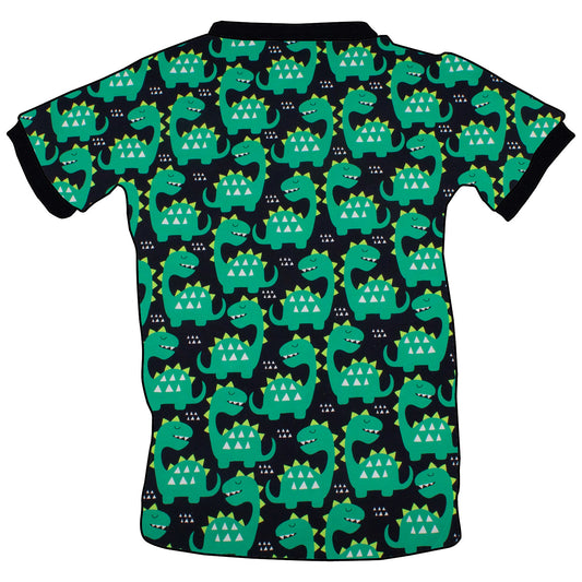 Kinder T-Shirt Grüne Dinosaurier