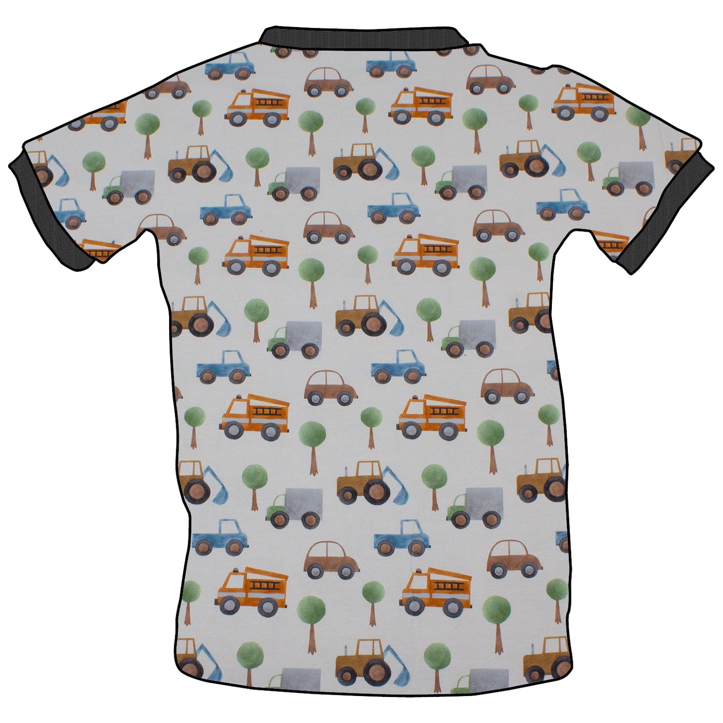 Kinder T-Shirt Kleiner Fuhrpark
