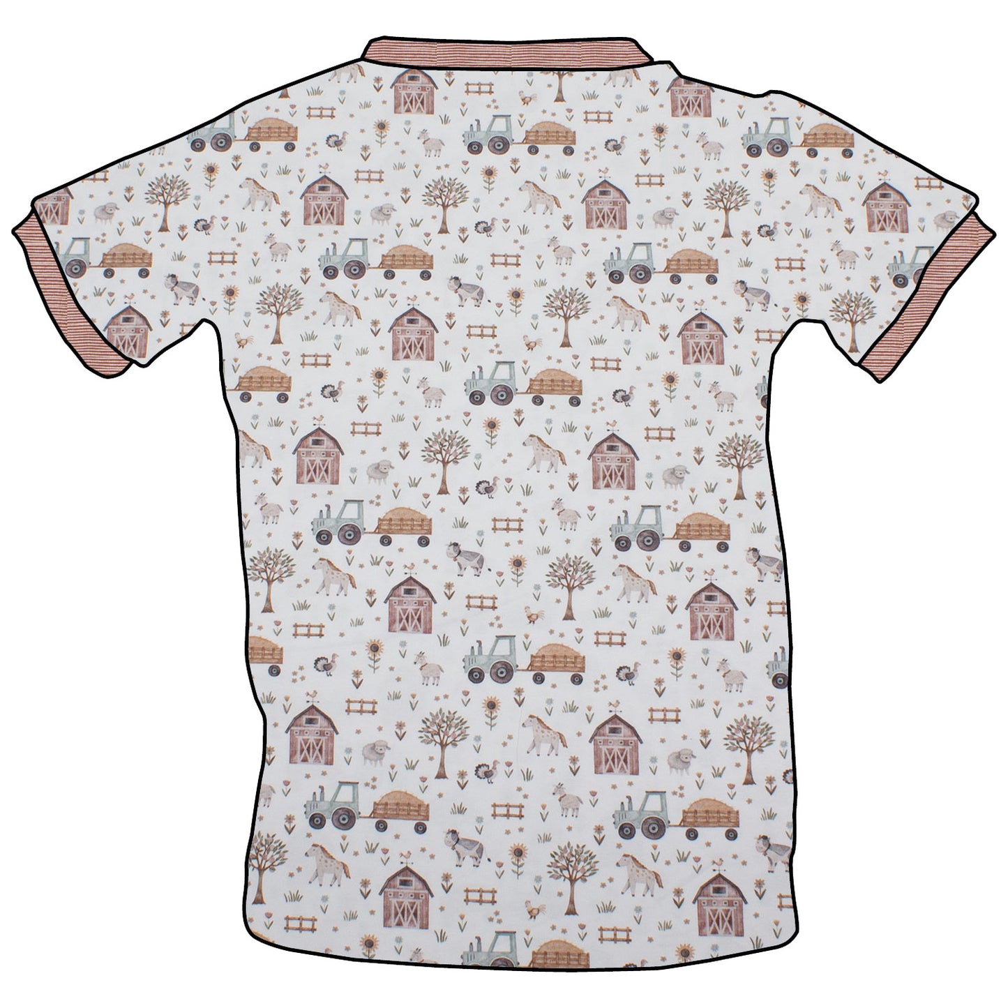 Kinder T-Shirt Der Bauernhof