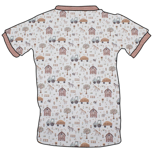 Kinder T-Shirt Der Bauernhof