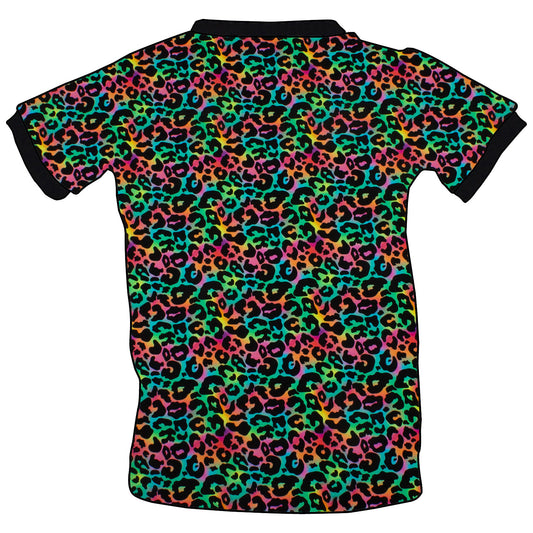 Kinder T-Shirt Leo Regenbogenfarben