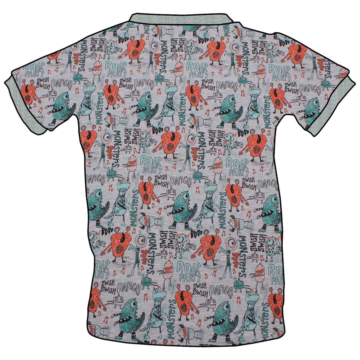 Kinder T-Shirt Partymonster