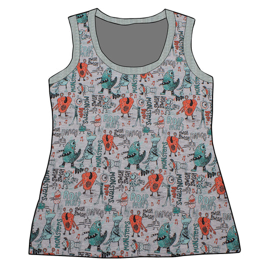 Damen Tanktop Partymonster