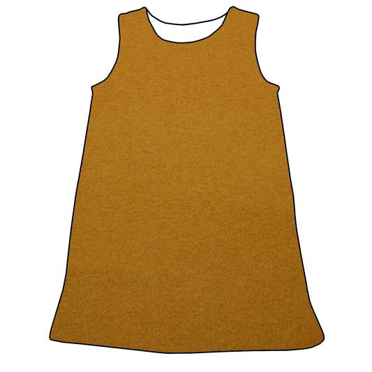 Kinder Walk Kleid Walk Senf