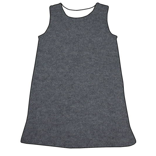 Kinder Walk Kleid Walk Hellgrau meliert