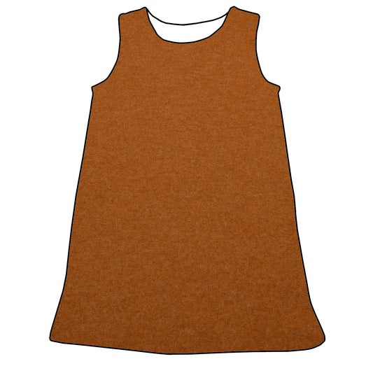 Kinder Walk Kleid Walk Ocker