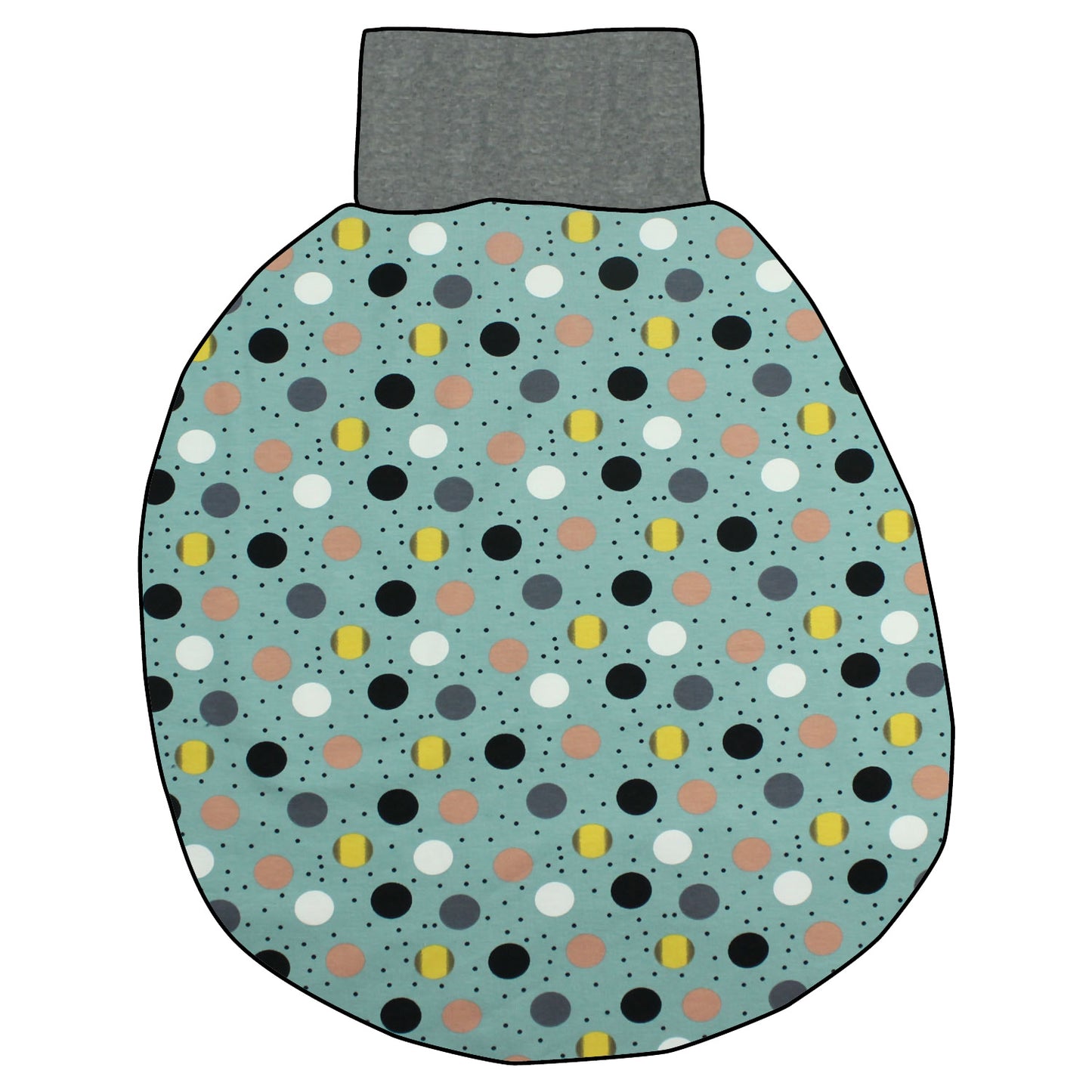Pucksack / Strampelsack Retropunkte