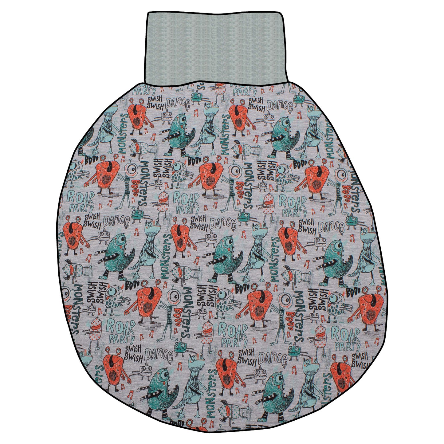 Pucksack / Strampelsack Partymonster