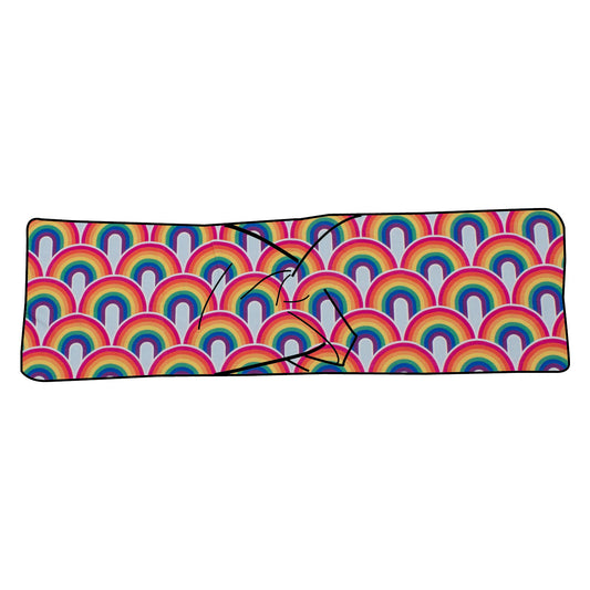 Kinder Stirnband Regenbogen bunt