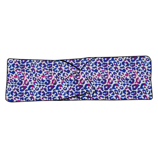 Damen Stirnband Leo lila / pink