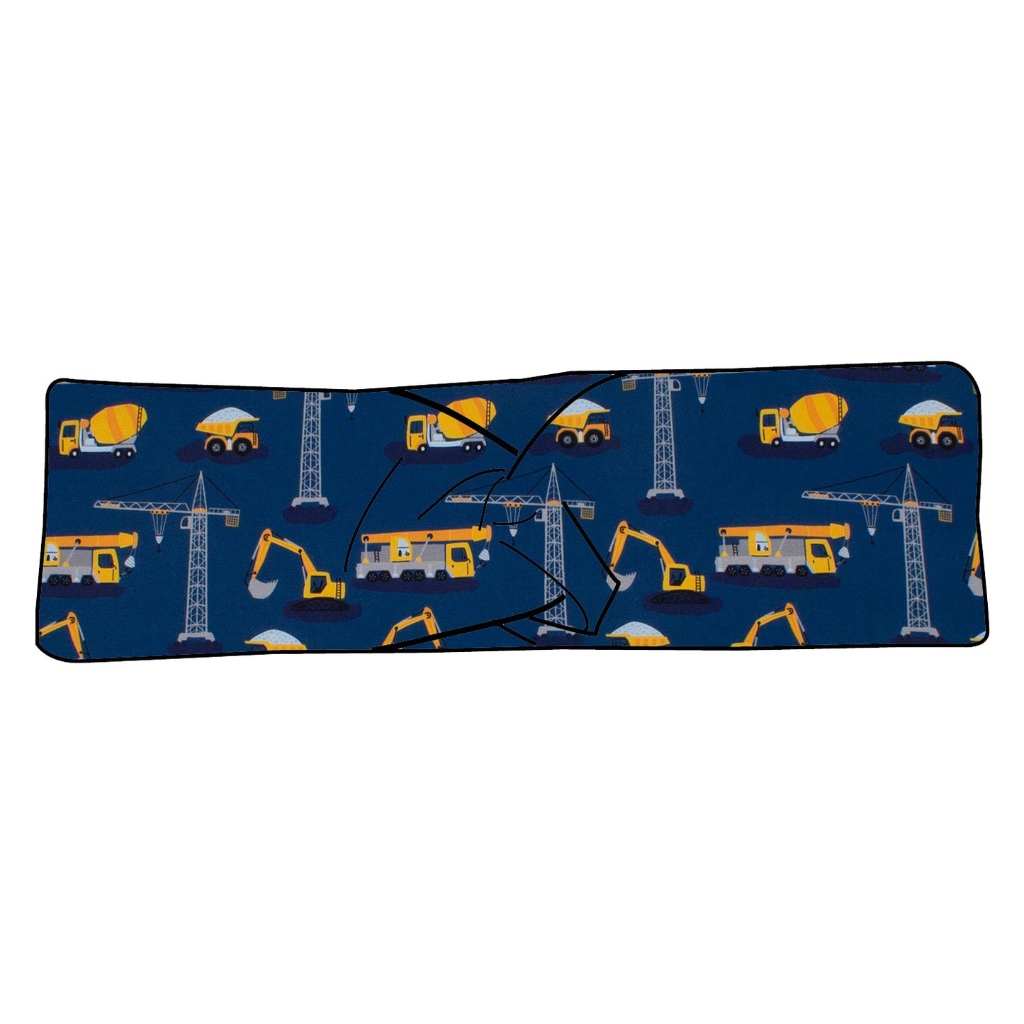 Kinder Stirnband Bagger Kran Laster