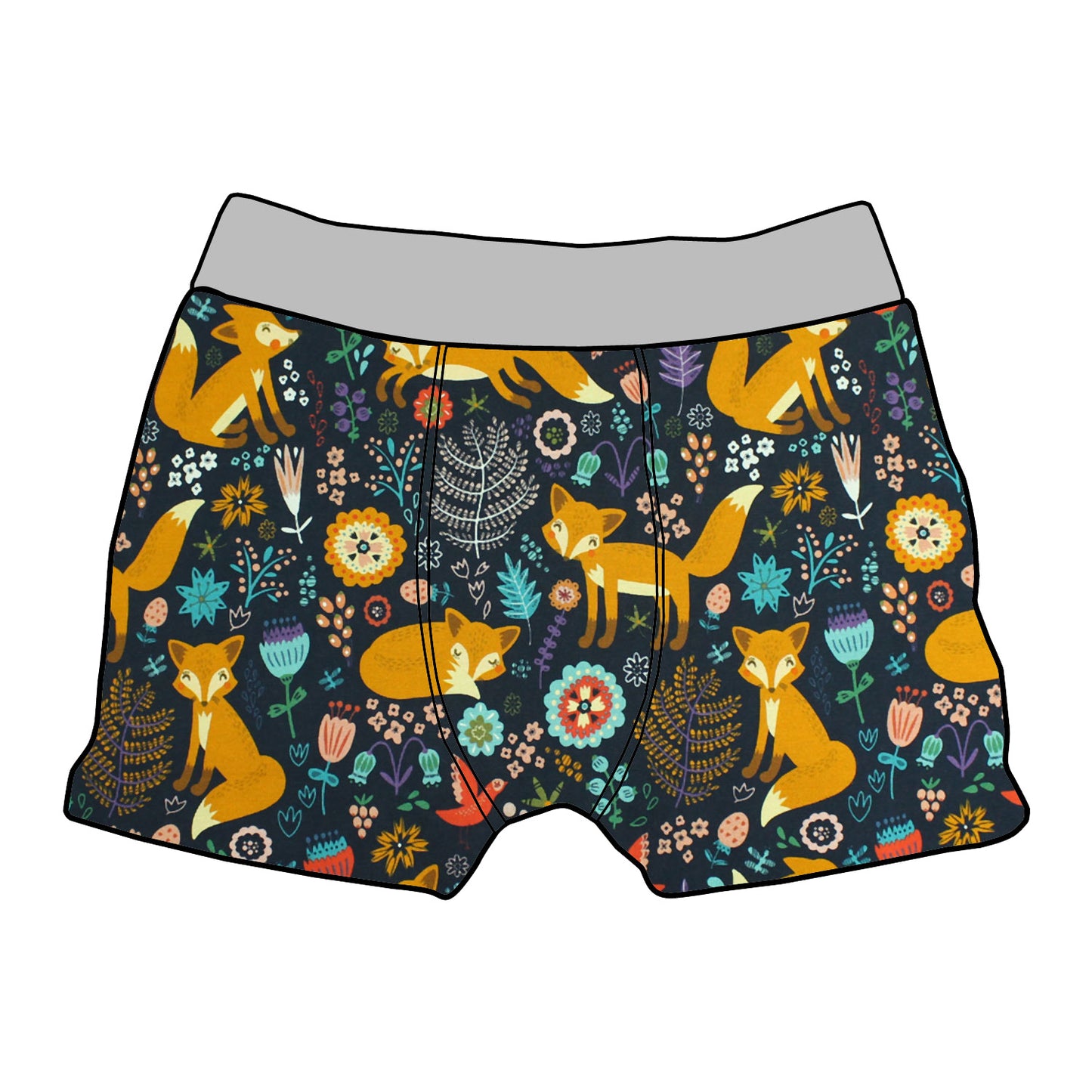 Kinder Boxershorts Fuchs