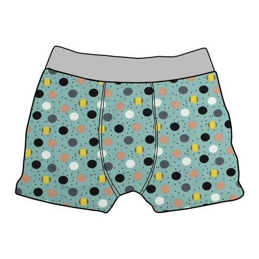 Kinder Boxershorts Retropunkte
