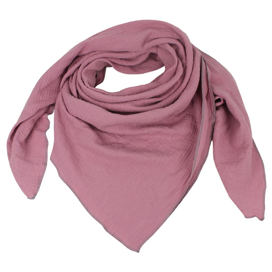 Maxi Halstuch Musselin Rosa