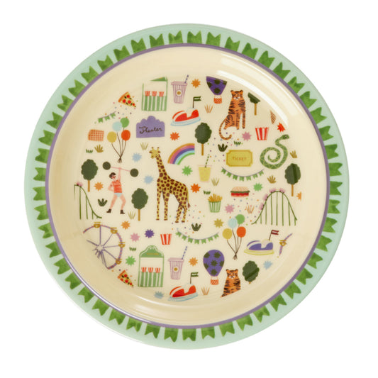 Rice – Teller Rund – Ø 22 cm – Freizeitpark – Mint