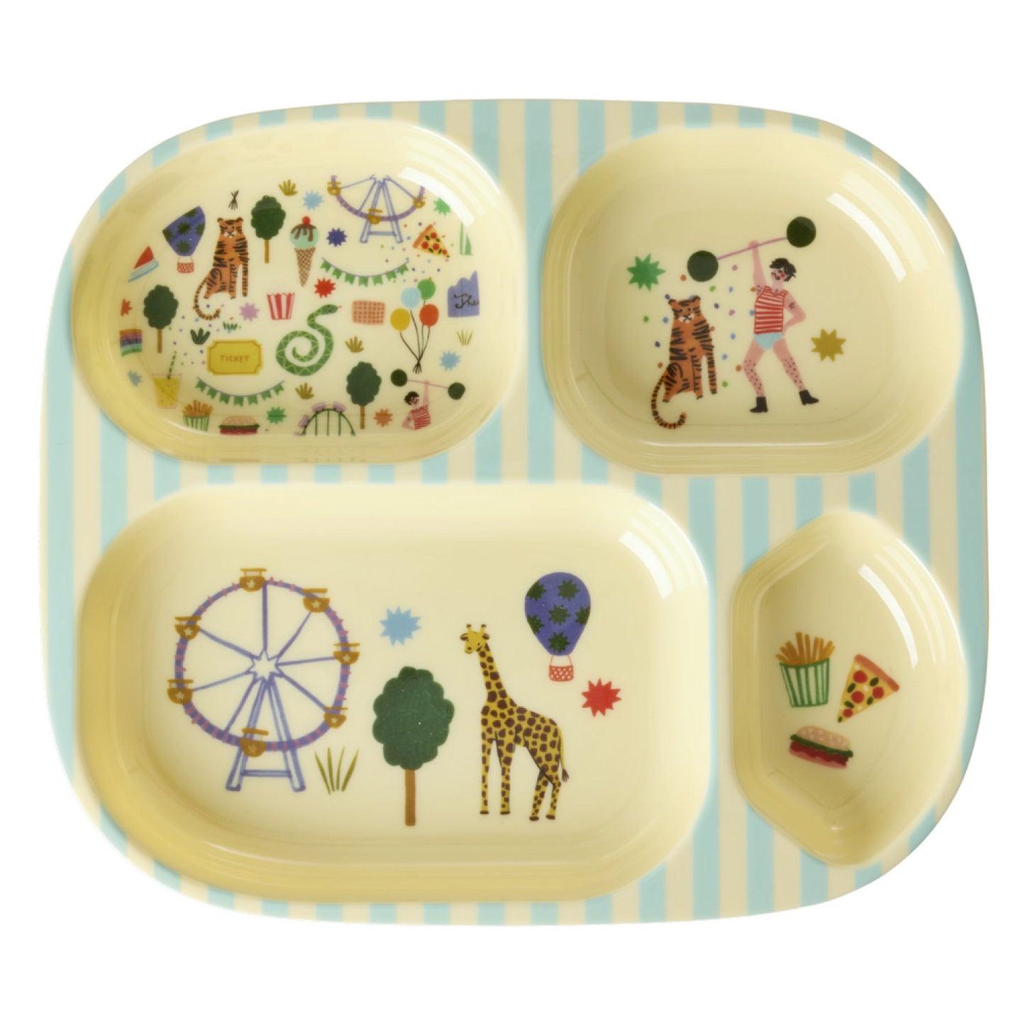 Rice – Teller Rund – Freizeitpark – Mint