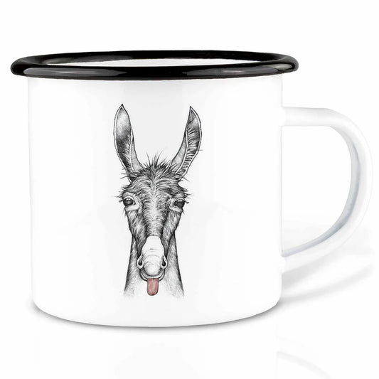 LIGARTI – Emaille Becher – Tasse – Lore