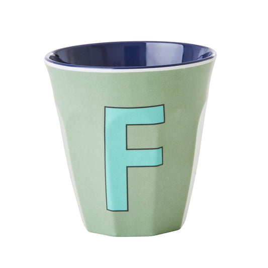 RICE - Buchstabenbecher - F -