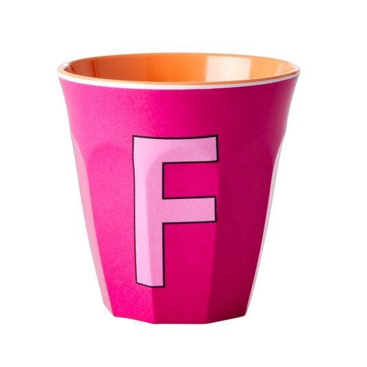 RICE - Buchstabenbecher - F -