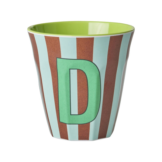 RICE - Buchstabenbecher - D -