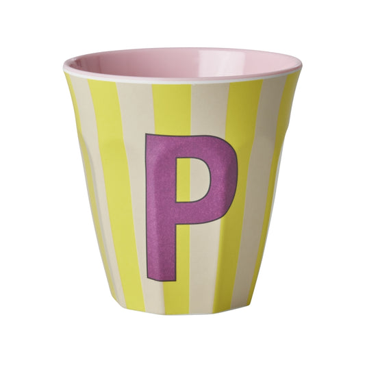 RICE - Buchstabenbecher - P -