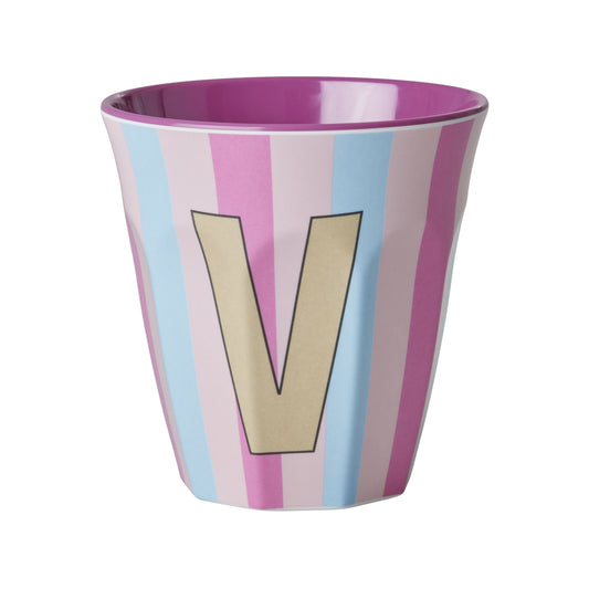 RICE - Buchstabenbecher - V -