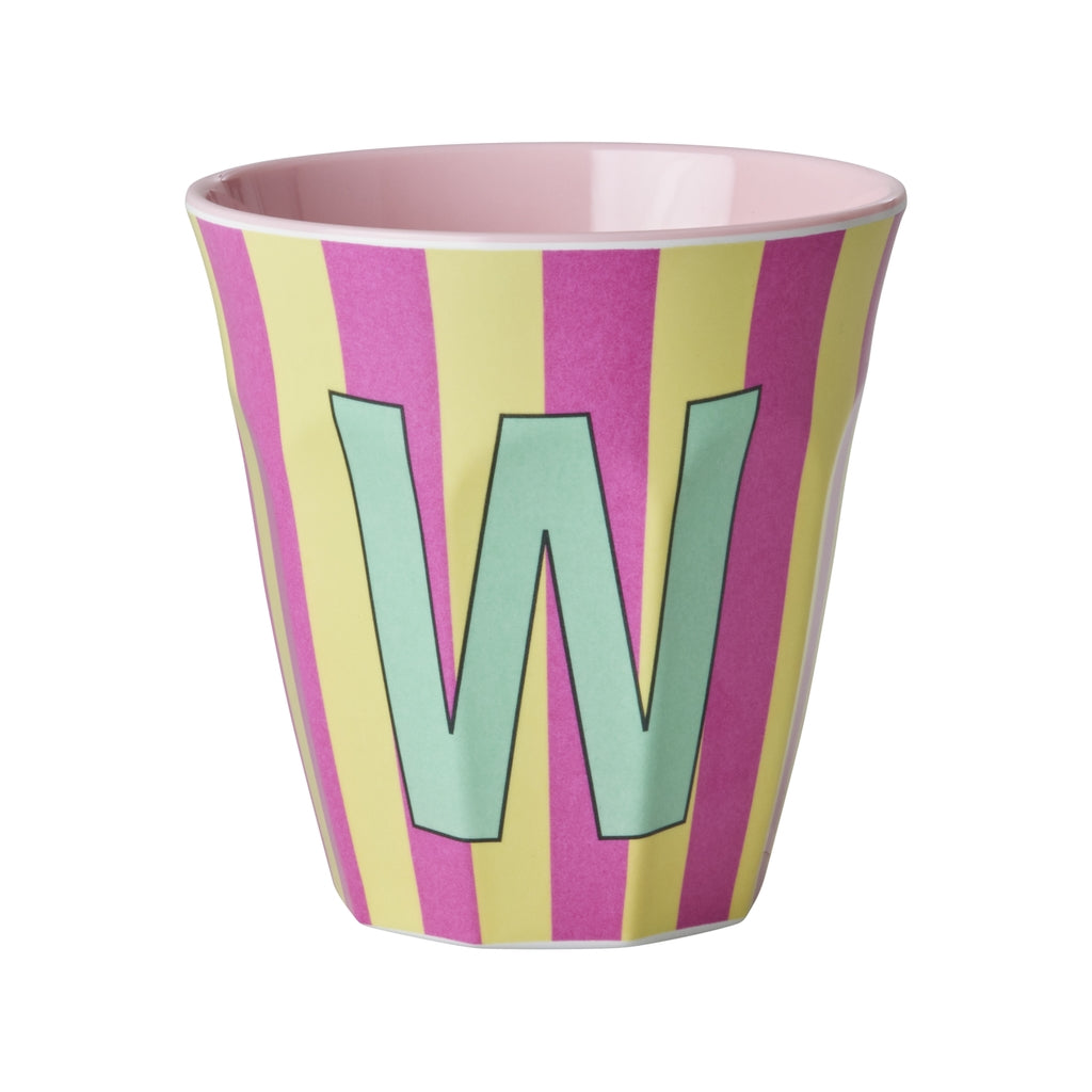 RICE - Buchstabenbecher - W -