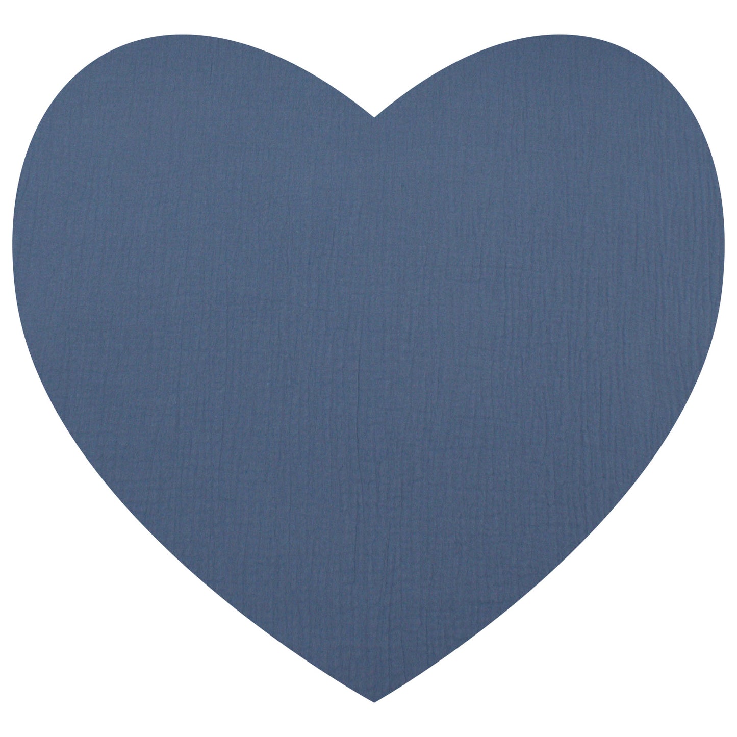 Kuscheldecke / Schmusedecke Musselin Blau